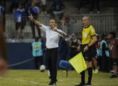 Vicente Sánchez, entrenador uruguayo que dirige a Emelec.
