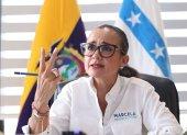 Marcela Aguiñaga anuncia este 6 de abril del 2026 su renuncia a la prefectura del Guayas.