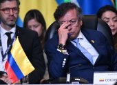 El presidente Gustavo Petro, en convención de la CELAC.