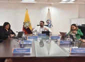 El Consejo de Participación Ciudadana y Control Social en una de sus sesiones en pleno.