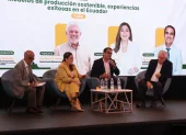 Expertos hablan de la sostenibilidad en la agroindustria, en el foro Agro & Food Business que se desarrolló en Guayaquil.