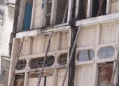 La pared que da hacia el lado norte de la Casa Tola está en riesgo de caerse, según indicó el Municipio de Guayaquil.