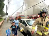 Los moradores se alarmaron por el incendio