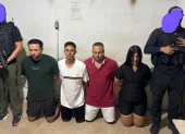 Siete personas fueron detenidas, se incautaron armas, municiones, celulares y USD 18 mil en efectivo.