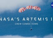Around the Moon and back. Watch the Artemis II astronauts come home.

NASA's Artemis II mission is splashing down in the Pacific Ocean at about 8:07 p.m. EDT on Friday, April 10 (0007 UTC April 11). 

Four astronauts — three from NASA and one from the CSA (Canadian Space Agency) — make up the Artemis II crew: 
• NASA astronaut Reid Wiseman, Artemis II commander 
• NASA astronaut Victor Glover, Artemis II pilot 
• NASA astronaut Christina Koch, Artemis II mission specialist 
• Canadian Space Agency (CSA) astronaut Jeremy Hansen, Artemis II mission specialist 

The Artemis II astronauts launched on April 1 for a journey of ten days that took them farther than any humans have traveled from Earth. On their Orion spacecraft, named Integrity, they flew around the Moon, making observations which will help enhance scientific understanding.  

Artemis II is the first crewed flight test of NASA's Space Launch System rocket and Orion spacecraft, testing the technologies we'll need for long-term lunar exploration and human missions to Mars.

Read the latest Artemis II mission updates: https://www.nasa.gov/blogs/artemis/ 
Learn more about the mission and why we're going: https://www.nasa.gov/mission/artemis-ii/

Credit: NASA