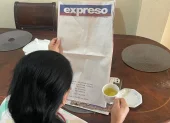 Portada en blanco de EXPRESO generó hoy respaldo ciudadano en X por alertas a la libertad de expresión.
