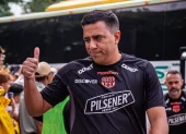 César Farías entrenador del Barcelona SC.