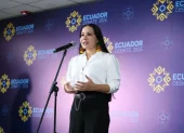 Diana Atamaint, presidenta del CNE, respaldó la idea de que las elecciones seccionales son 2027.