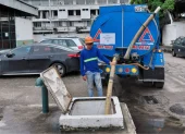 Trabajos de mantenimiento en la red de distribución de agua potable obligarán a suspender el servicio en varios barrios de Guayaquil.