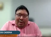 Carlos Xavier Cadena Asencio, liquidador de la empresa Veranera S.A., en una entrevista con el medio oficialista Altavoz.
