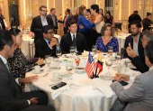 El evento, organizado por la Cámara Ecuatoriano Americana de Comercio, se desarrolló en el Hotel Hilton Colón de Guayaquil.