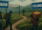 Desde abril 2026, aranceles Ecuador‑Colombia reactivan cruces ilegales en la frontera norte por cierre formal.