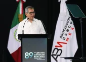 20/03/2026 20:45 (UTC)
    Crédito:
    EFE
    Fuente:
    EFE
    Autor:
    Alonso Cupul
    Temática:
    Política » Gobierno
    Economía, negocios y finanzas
    Personajes:
    EDGAR AMADOR ZAMORA (SECRETARIO DE HACIENDA MEXICO)

El secretario de Hacienda de México, Édgar Amador.