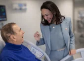 María Corina Machado visita a Edmundo González durante su hospitalización en Madrid, en medio de su agenda política en Europa.