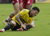 Joao Rojas, atacante del Barcelona SC.