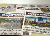 PERIODICO DE DIARIO EXPRESO 16  de  ABRIL DEL    2026 FOTOGRAFO ANGELO CHAMBA PERIODISTA : STALIN CARRION AG - PERIDOISTAS AG - GRANASA AG - PERIODISTAS - QUITO
