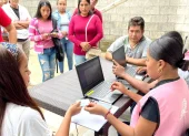 El CNE desplegó brigadas a nivel nacional para el cambio de domicilio electoral.