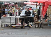 El asesinato se cometió en medio de los puestos de El Camal, ubicado en el sur de Guayaquil.