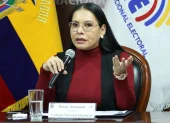 Diana Atamaint es la presidenta del Consejo Nacional Electoral (CNE), organismo que dispuso adelantar las próximas elecciones seccionales.