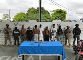 Seis personas fueron detenidas en zona usada por célula de Los Tiguerones, según autoridades.