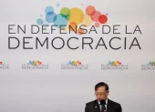 Gustavo Petro, presidente de Colombia, amenaza que denunciará al presidente ecuatoriano Daniel Noboa por declaraciones sobre su estadía en Manta.