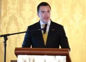 El presidente Daniel Noboa llegó al poder en noviembre del 2023, para completar el período de Guillermo Lasso. Empezó su segundo período el 23 de mayo del 2025.