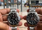 ILUSTRACIÓN DE IA. 4.700 relojes falsos estaban dentro de un contenedor de origen chino.