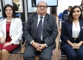 Paquita Chiluiza, Ramón Echaiz y Mercedes Caicedo integran la terna de la Corte Nacional de Justicia para la presidencia del Consejo de la Judicatura.