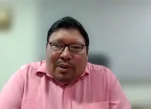 Carlos Cadena Asencio, liquidador de la empresa Veranera S.A., en una entrevista con el medio oficialista Altavoz.