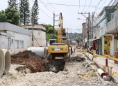 En esta zona de la FACSO se realizan trabajos