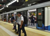 La estación de San Francisco del metro de Quito ha permitido que se regrese al Centro. Pero, el 52 % de inicia el trayecto en el sur y el 36 % culmina en el norte.