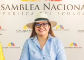 La legisladora Annie Muñoz reemplazó a Santiago Díaz, quien a su vez era el suplente de Priscila Schettini.