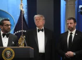 El presidente de Estados Unidos, Donald Trump, en la Casa Blanca.