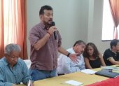 El director nacional de Unidad Popular, Geovanny Atarihuana, dijo que apelará la resolución que emitió el CNE.