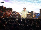 Jaime Nebot, líder del Partido Social Cristiano, se refirió a la situación política en el Puerto Principal.