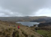 La laguna de Gengeno es la naciente de uno de los afluentes del río Yanuncay.