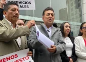 Geovanni Atarihuana, director de Unidad Popular, presentó la demanda ante la Corte Constitucional.