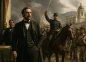 Recreación del clima político y militar que derivó en la caída de Antonio Borrero tras la revolución septembrina de 1876.