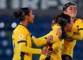 Selección de Ecuador femenina en el Sudamericano Sub-17 2026 en Paraguay.
