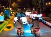 Mientras dura el toque de queda, se realizan distintos operativos.