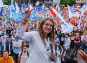 La candidata Paloma Valencia dijo que habló con Daniel Noboa previo a la baja del arancel.