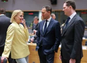 La reunión del Consejo Europeo de Asuntos Económicos y Financieros en Bruselas