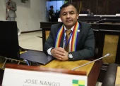 El legislador de Pastaza, José Nango, fue expulsado de Pachakutik porque desde que llegó se sumó al oficialista ADN.