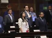 Bancada de Revolución Ciudadana se pronuncia sobre la eliminación del subsidio a los combustibles y sus efectos en el costo de vida.