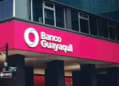 Fachada del Banco Guayaquil, entidad que respondió al requerimiento de información en el marco del caso Encuentro.