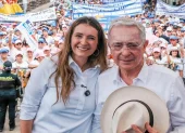 La candidata presidencial de Colombia, Paloma Valencia, manifestó que luego de conversar con Daniel Noboa, el mandatario decidió reducir la tasa de seguridad.