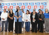 Gabriela Rivadeneira, presidenta de la Revolución Ciudadana, se refirió a la estrategia para las seccionales.