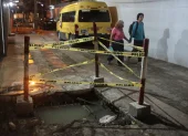 En algunas peatonales, el paso a los vehículos que deben parquearse está limitado.