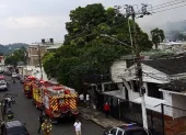 Una vivienda se encendió en Bálsamos y Acacias.