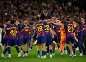 FC Barcelona fue campeón de LaLiga frente al Real Madrid.